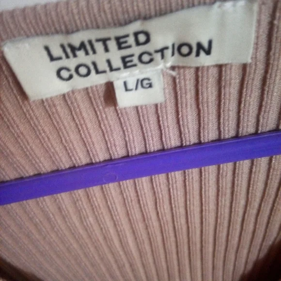 Women's Beige Wrap Sweater - Picture 2 of 6